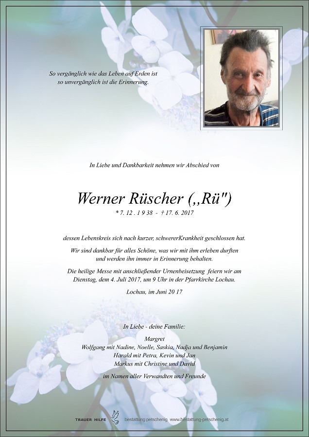 Werner Rüscher